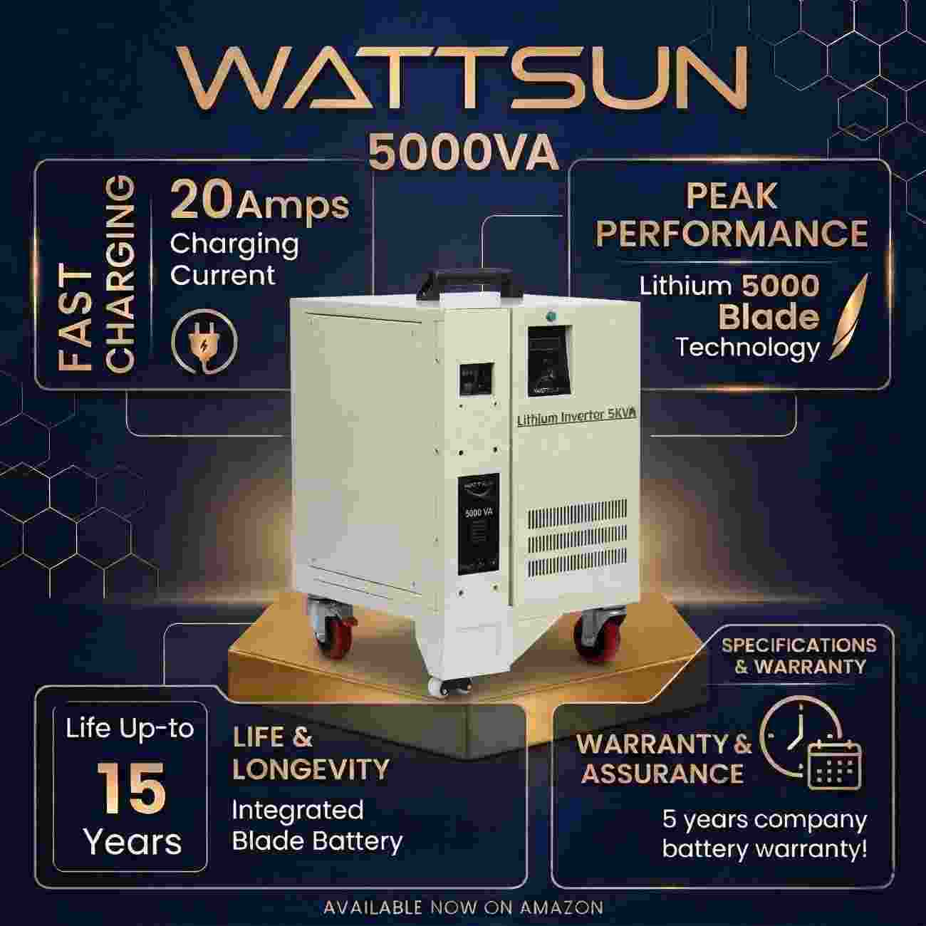 5KVA UPS, 5KVA Inverter, Lithium Inverter, Home UPS, Pure Sine Wave Inverter, Portable UPS, and Solar Compatible Inverter